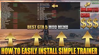 Information GTA 5 Simple Trainer – Vehicle Spawner, Godmode & Teleport | Free Install Guide News