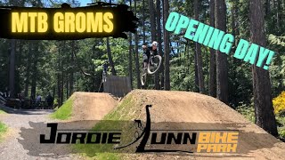 Mountain Bike Groms Tour the Jordie Lunn Bike Park Opening Day