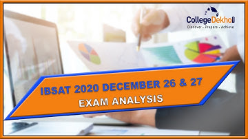 IBSAT 2020 Dec 26 and 27 Exam Analysis