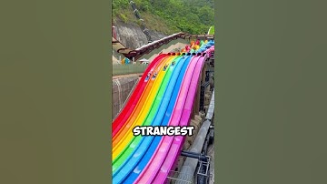 3 strangest slides in the world‼️