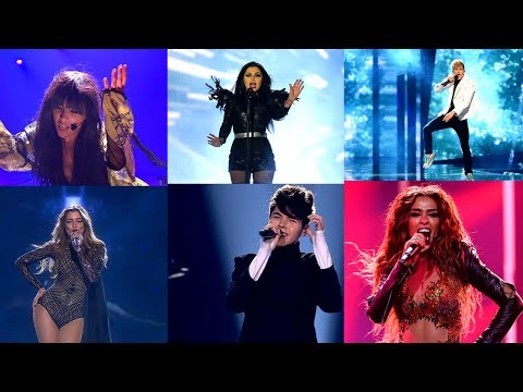 Eurovision. My Top 13 Sacha Jean Baptiste Staging.