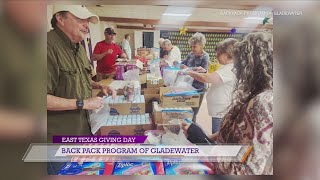 East Texas Giving Day 2026: Backpack Program of Gladewater