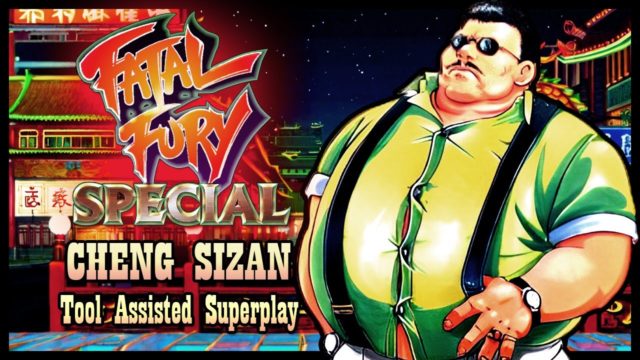 【TAS】FATAL FURY SPECIAL (GAROU DENSETSU SPECIAL) - CHENG SINZAN (WITH RED LIFE)