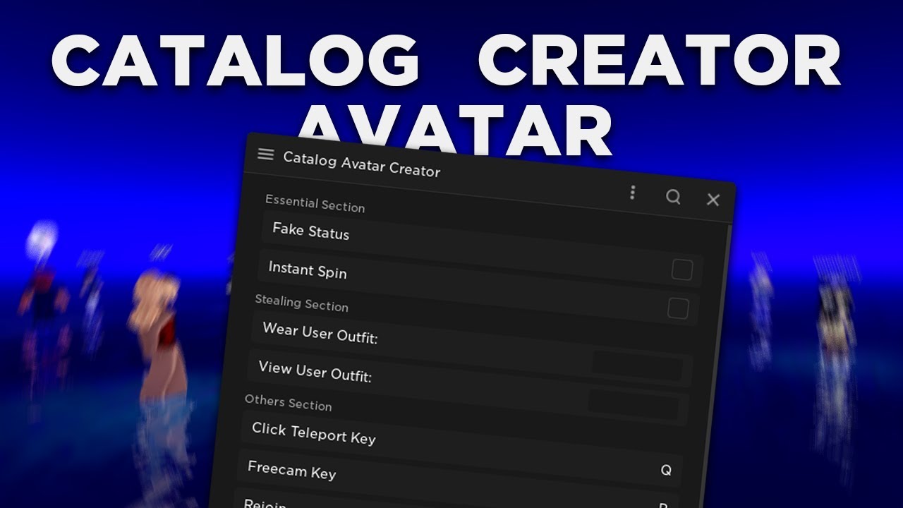 catalog avataer creator - Roblox