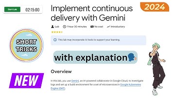 Implement continuous delivery with Gemini  || #qwiklabs || #coursera  || Lab solution