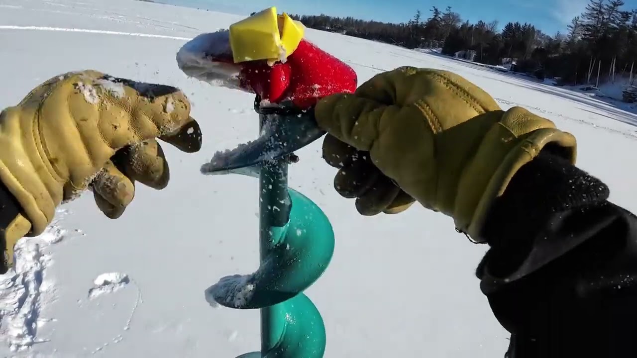 Lake Simcoe Guest Rd Jan 24, 2026. Ice conditions.