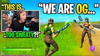 I played Fortnite at 4:34AM and met the sweatiest RENEGADE RAIDER... (super sweaty)