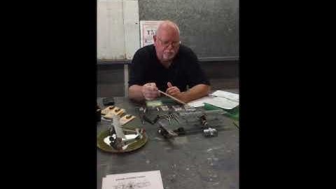 Joe LoMusio - Model Biplane Rigging