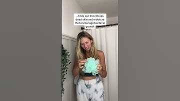 Would you rather use a loofah or a Sud Scrub? 🤔 #showertok #cleanerproducts #bathroomessentials