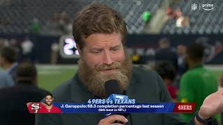Ryan Fitzpatrick with the most iconic beard in commentating... 😂