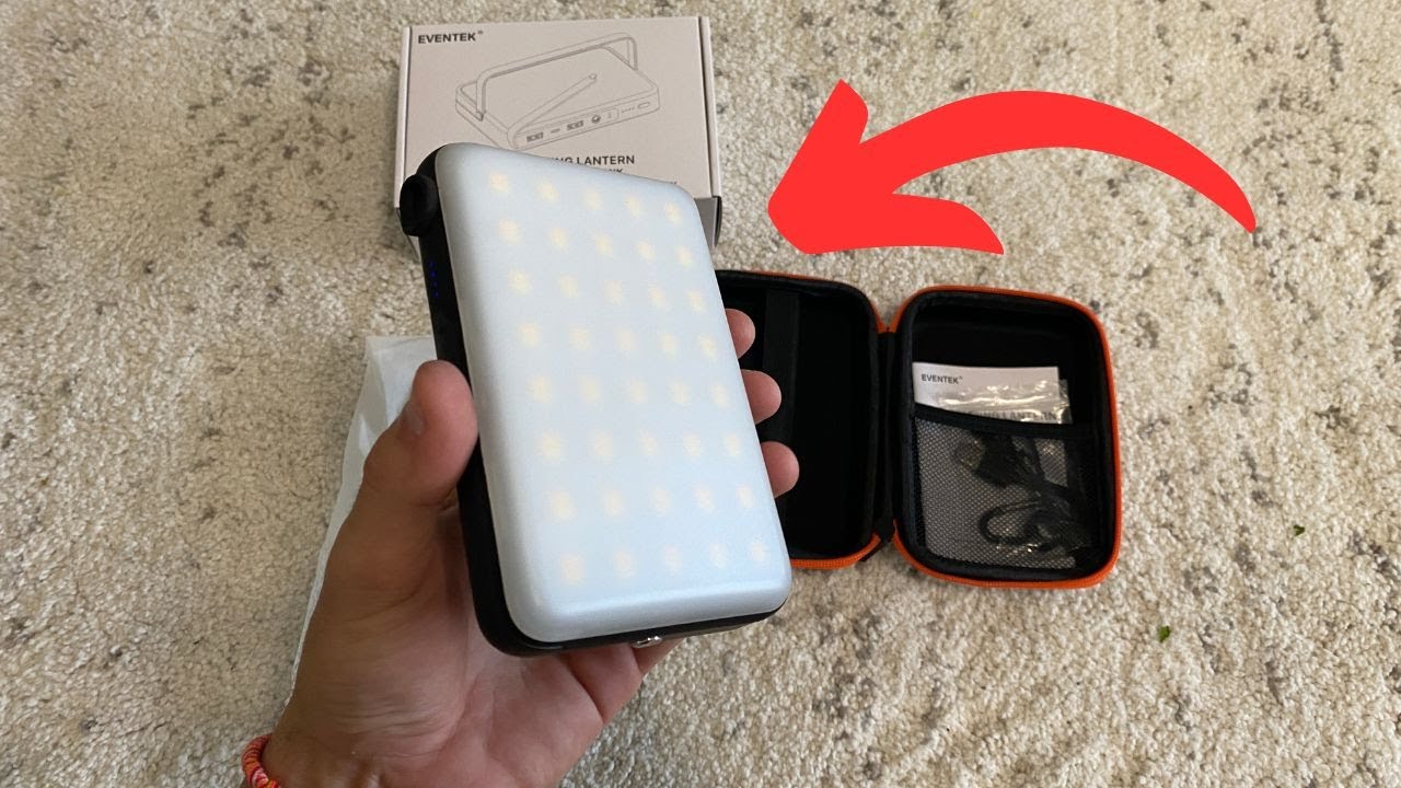10000mAh 4000LM Rechargeable Camping Light , 7200K Hanging - View #4