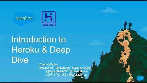 Introduction to Heroku & Deep Dive