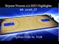 Bryson Warren 2023 Highlights - Sylvan Hills vs NLR 2017