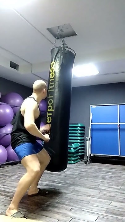 Тайский бокс. Мойка боксерского мешка. Муай тай. Фитнес. Кардио. #спорт ...