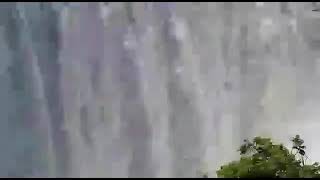 Victoria falls, the mighty Zambezi floods