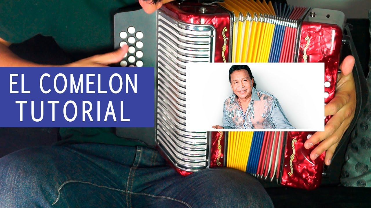 El Comelon - Tutorial de Acordeon | Diomedes Diaz