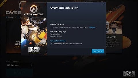 How to get PTR Overwatch