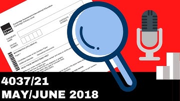 O-Level Add Math May June 2018 Paper 21 4037/21