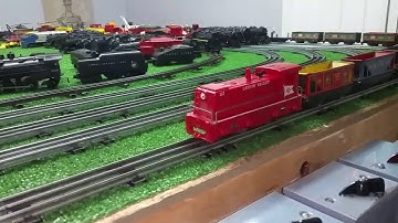 MARX 112 SWITCHER / BUILT FROM PARTS / SINGLE REDUCTION MOTOR / HEADLIGHT INSTALLED