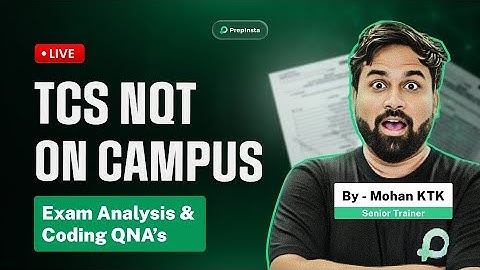 TCS NQT Exam Analysis 2026 | Real Coding Questions Solved & Explained LIVE!