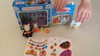 Halloween UK Sylvanian Families Unboxing - Sylvanian Cooking with B  シルバニアファミリー