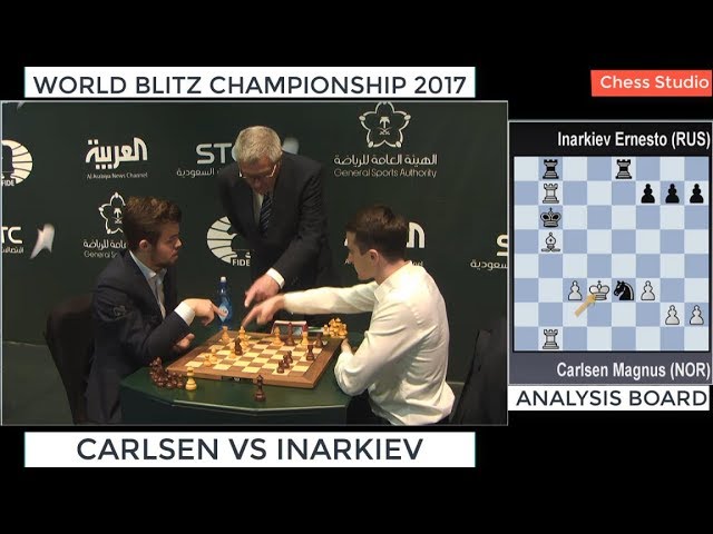 Magnus Carlsen overcomes Ernesto Inarkiev controversy to win in