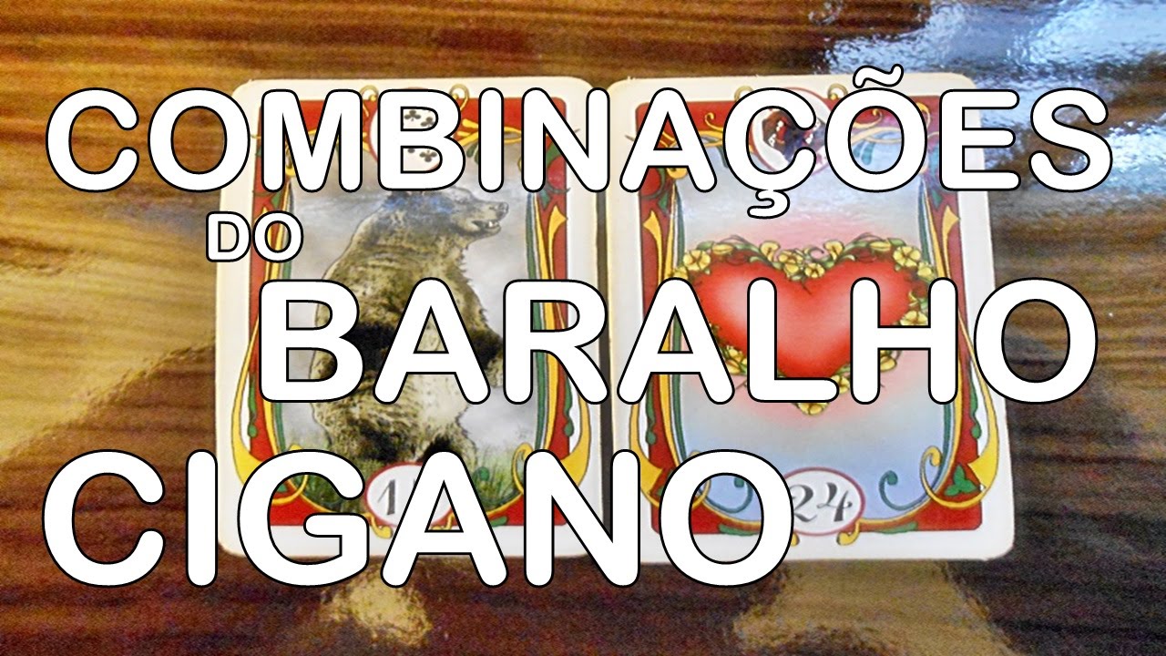 Combinações do Baralho Cigano - parte 6 - YouTube