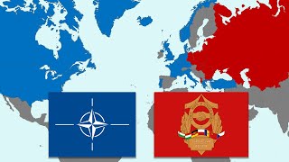 Expansion of NATO and Contraction of the Warsaw Pact, From 1949 to 2024