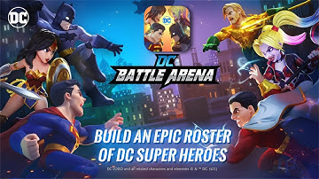 DC BATTLE ARENA - OFFICIAL LAUNCH | GAMEPLAY ANDROID/IOS