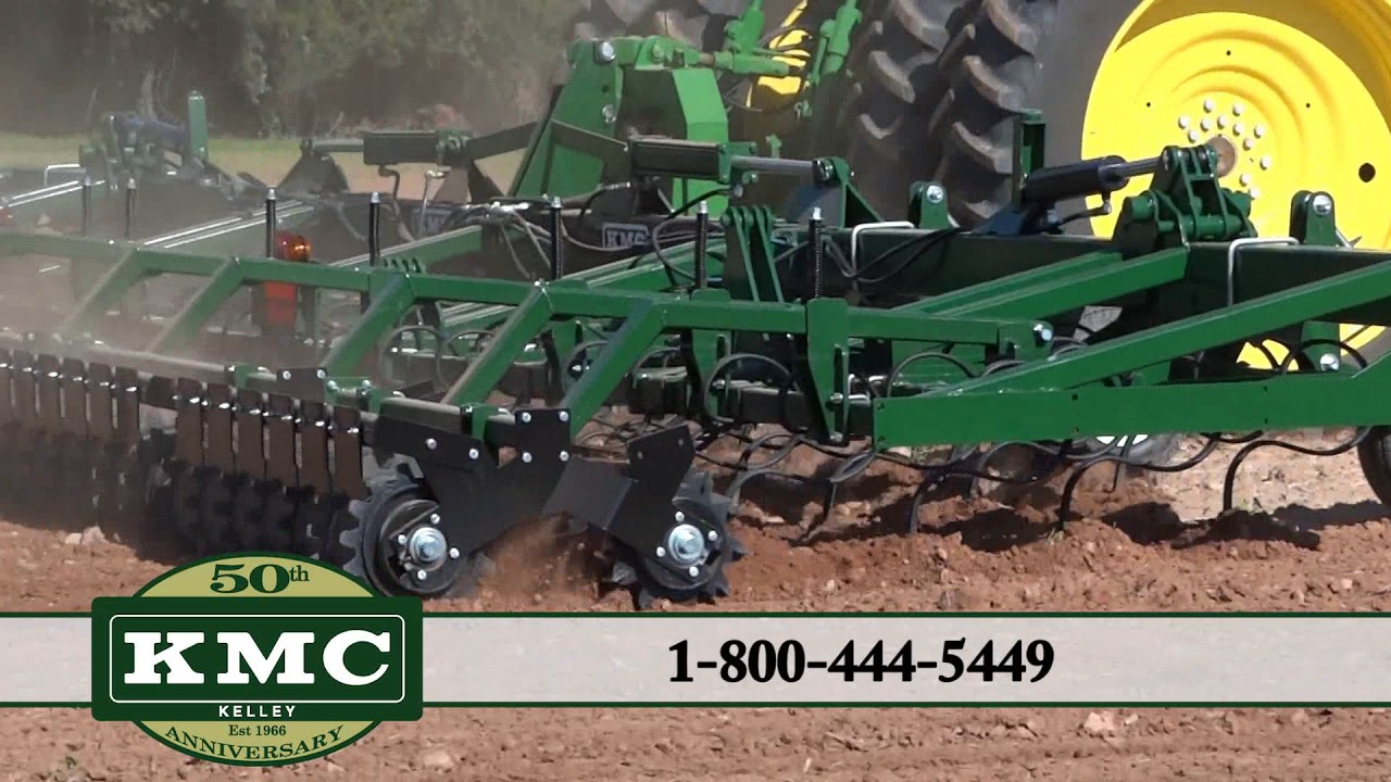 KMC Double Folding Field Cultivator YouTube