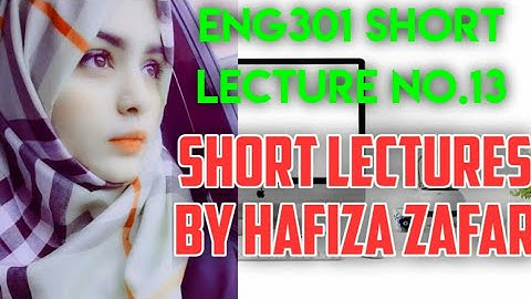 English 301.Lesson#13