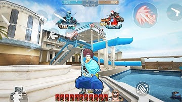 Crossfire Mobile CFGZ v2.52 - LOL Yasuo HMX Gameplay - CSGO Mobile - FPS Android Gameplay