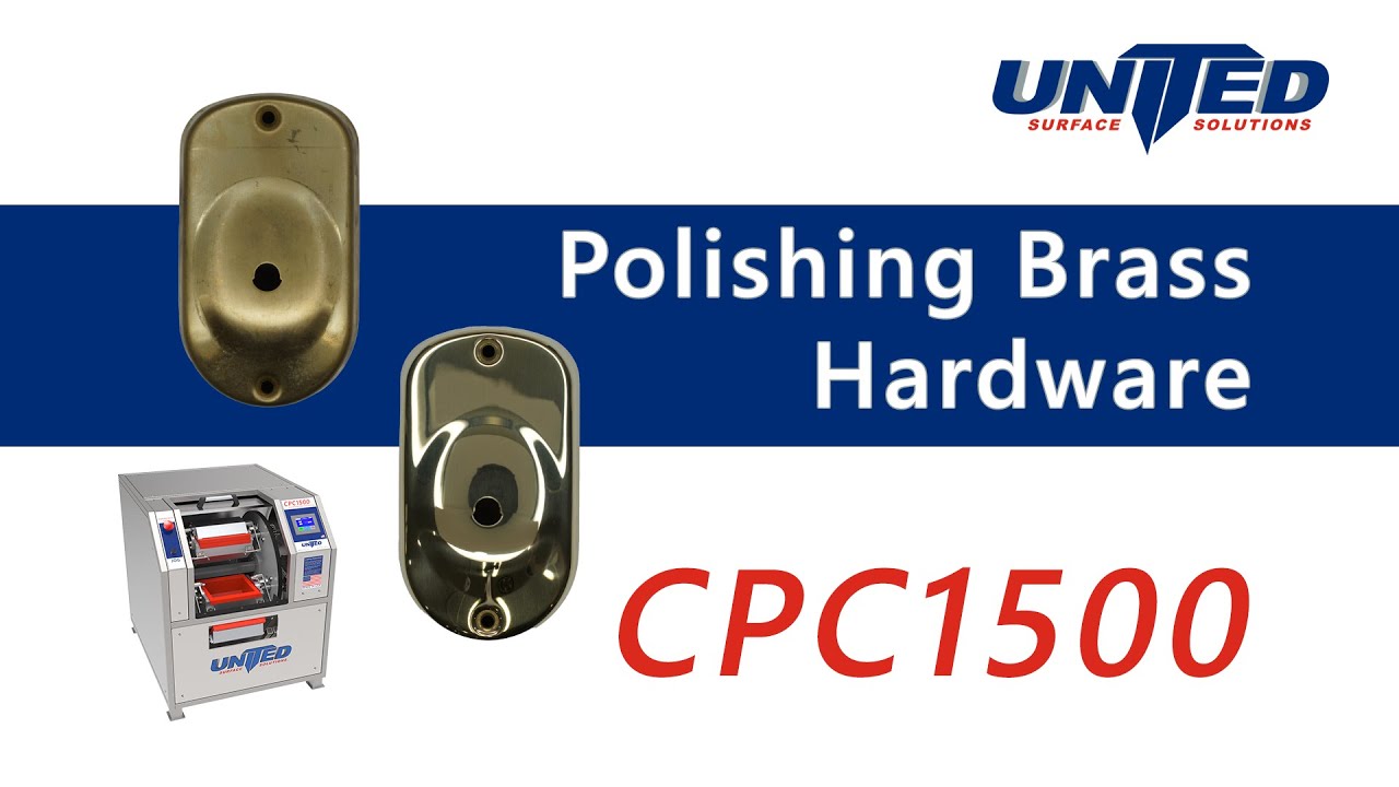 Brass Polishing with the CPC1500 Deburring Machine YouTube