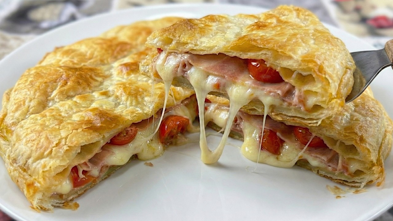 Без духовки! Знаменитый ужин из слоёного теста, покоряющий весь мир!