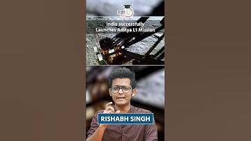 India successfully launches Aditya L1 Mission l StudyIQ PCS #adityal1 #chandrayaan3