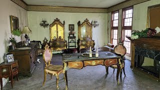 THEY HAD 10 MINUTES TO LEAVE - Exploring an Abandoned Mansion With Everything Left Behind