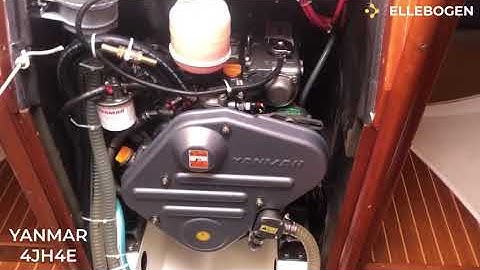 ELLEBOGEN -  Yanmar 4JH4E with NEW ENGINE MOUNTS