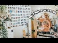 clean + decorate my room with me!