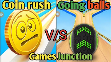 🪙Coin Rush 🆚🏀 Going Balls New Levels #gaming #coinrush #goingballs @PearGamers @Arga231