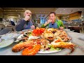 Best portuguese food  seafood mountain  lobster rice in matosinhos portugal