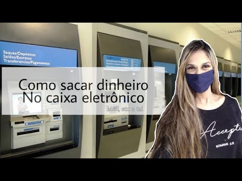 Vídeo: Pelo Que Eles Recebem Uma Comissão Ao Sacar Dinheiro De Um Caixa Eletrônico