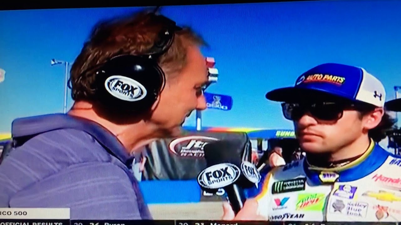 Chase Elliott Talladega Post Race Interview 4/29/18