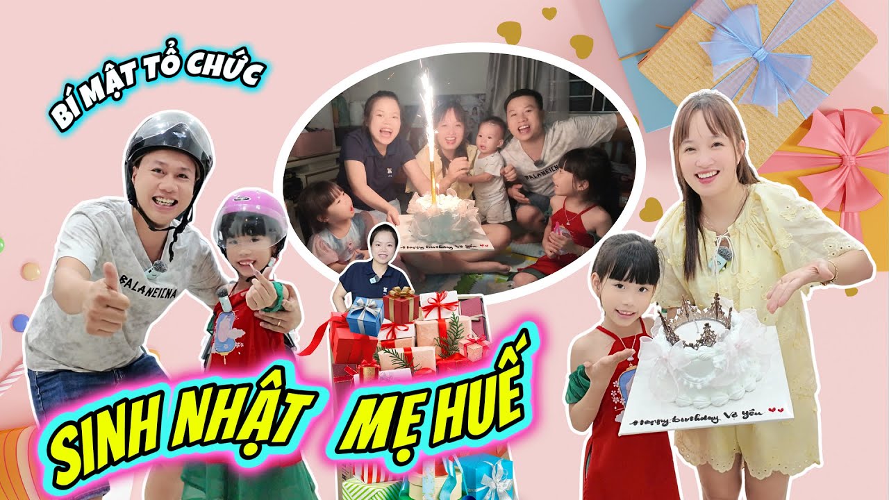 MiMi Và Bố Hoàng Bí Mật Tổ Chức Sinh Nhật Cho Mẹ Huế Với Món Quà Đặc Biệt Theo Kế Hoạch Cùng Bác Yến