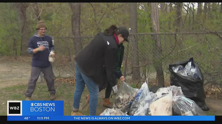 Volunteers participate in Charles River cleanup for Earth Day