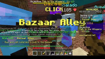 hypixel skyblock ep 1 exploring the hub