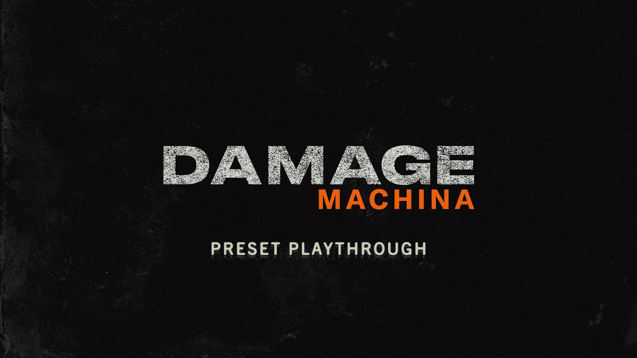 Damage Machina: Unique Percussion VST | Heavyocity