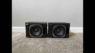 Sony SS-SR99D Home Theater Surround Speakers