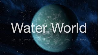 Water World: hide out for alien life? #thinkuphigh #planet #4k