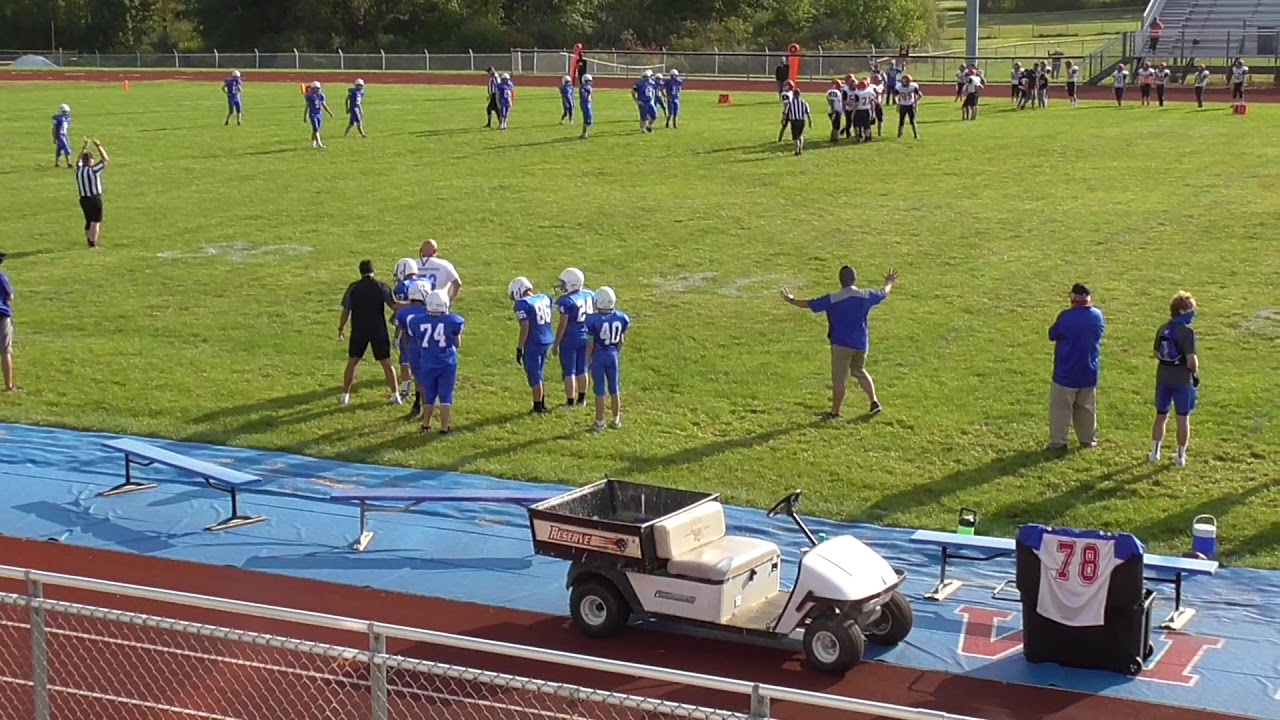 Mineral Ridge football game YouTube