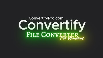 Convertify: FREE Offline All-in-One File Converter for Windows!